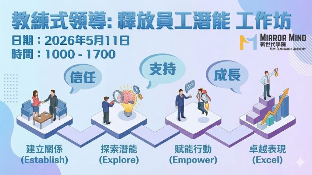 Mirror Mind | 新世代溝通 教練技巧 企業培訓